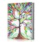 Photo Album 4x6 Photos - 52 Photos Small Mini Capacity Premium Vegan Leather Cover Photo Album, Portable Wallet Photo Album for Family Wedding Boys Girls, Love Tree